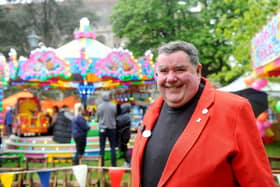 St Mary's Church in Fratton, May Fayre took place on bank holiday Monday, May 6, 2024.

Pictured is: Father Bob White.

Picture: Sarah Standing (060524-8552)