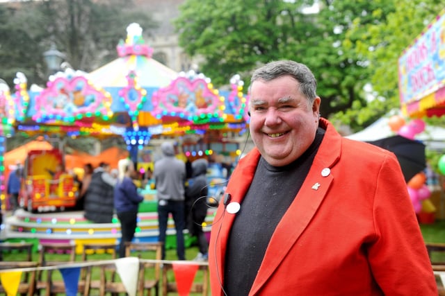 St Mary's Church in Fratton, May Fayre took place on bank holiday Monday, May 6, 2024.

Pictured is: Father Bob White.

Picture: Sarah Standing (060524-8552)