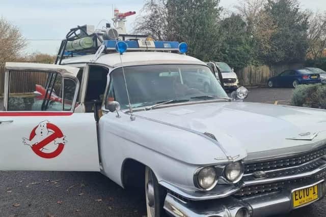 The Ecto-1, the Ghostbusters car, will be visiting Port Solent for the event.