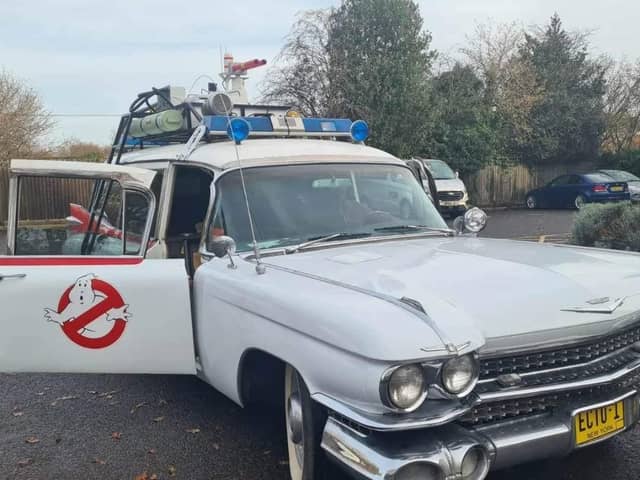 The Ecto-1, the Ghostbusters car, will be visiting Port Solent for the event.
