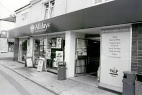Alldays shop in San Diego Road, Gosport, in 1995.Picture: (4371-1)