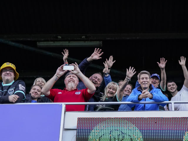 Saturday's short trip to the capital allowed the Fratton faithful to enjoy their first win of the season.