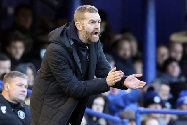 Harrogate boss Simon Weaver. Photo: Barry Zee