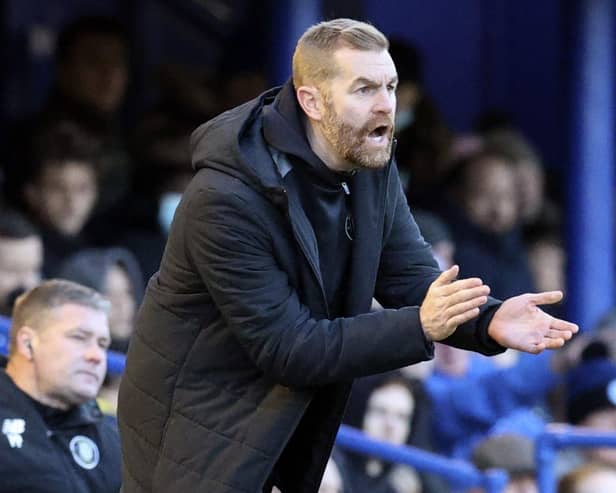 Harrogate boss Simon Weaver. Photo: Barry Zee
