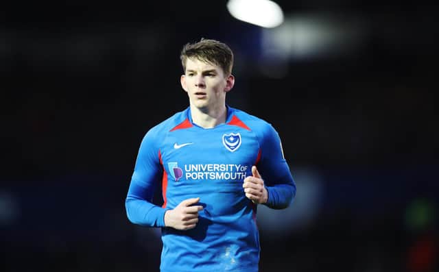 Steve Seddon impressed during his 18 appearances with Pompey. Picture: Joe Pepler