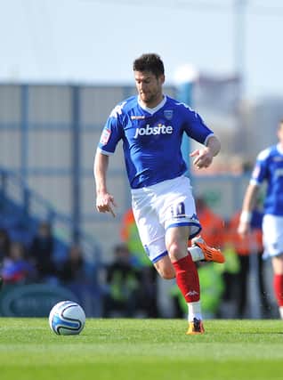 David Nugent discovered his best Pompey form in the Championship - with Steve Cotterill in charge. Picture: Steve Reid