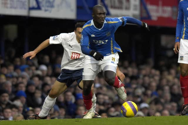 Papa Bouba Diop. Picture: Steve Reid.