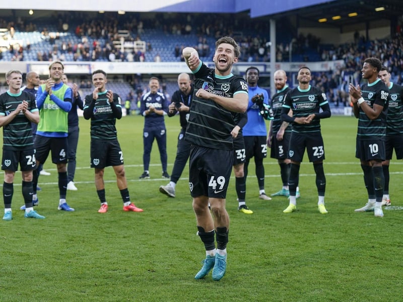 Callum Lang was Pompey's star man in their 2-1 victory over QPR. Picture: Jason Brown/ProSportsImages