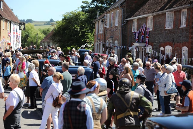 Pictured is action from the day. Picture: Sam Stephenson.