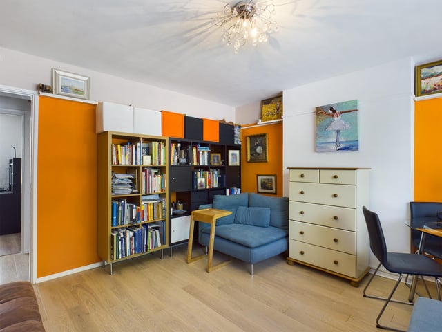 This two bedroom apartment in Bishop Street, Portsea, is on the market for £210,000. It is listed by Chinneck Shaw.