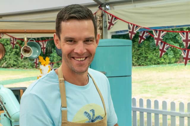 Undated handout photo issued by C4/Love Productions of contestant Dave in the first episode of The Great British Bake Off 2020. C4/Love Productions/Mark Bourdillon/PA Wire