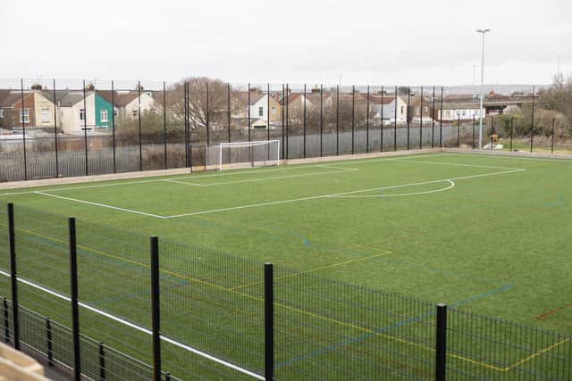 One of the pitches at The John Jenkins Stadium. Picture: Marcin Jedrysiak