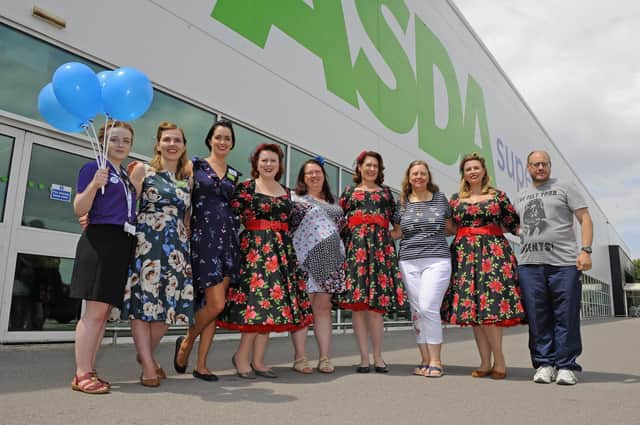The massive ASDA store at Bedhampton, Havant in Hampshire was chosen by their Head Office for Asda Havant & Asda Waterlooville to be the only Asda in the country to host an event to celebrate 70 years of the NHS and to raise money for Portsmouth Hospitals Charity. Picture: Malcolm Wells