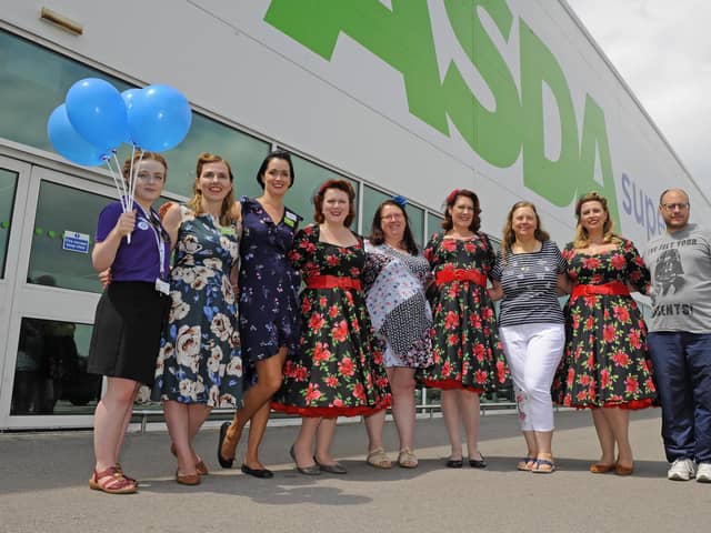 The massive ASDA store at Bedhampton, Havant in Hampshire was chosen by their Head Office for Asda Havant & Asda Waterlooville to be the only Asda in the country to host an event to celebrate 70 years of the NHS and to raise money for Portsmouth Hospitals Charity. Picture: Malcolm Wells