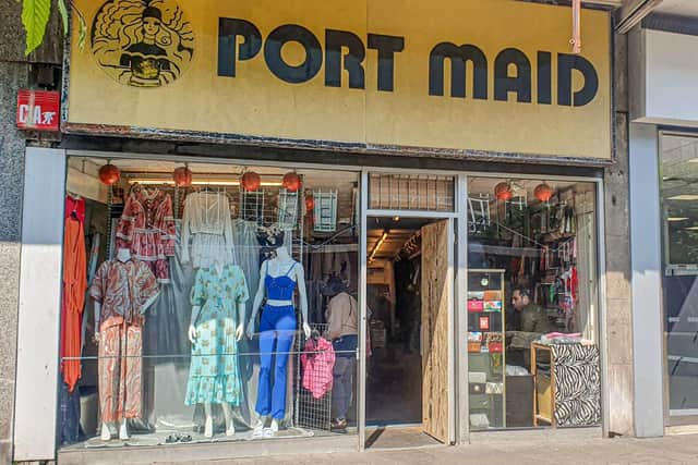 Port Maid Fashion in Arundel Street, Portsmouth, on Thursday 18th May 2023. Picture: Habibur Rahman