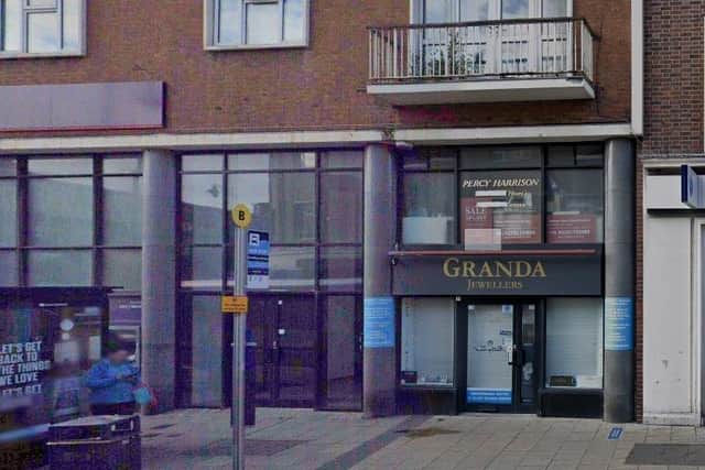 The former Granda jewellers in Osborne Road, Southsea, which is set to become a Notios Greek bar and restaurant
Picture: Google
