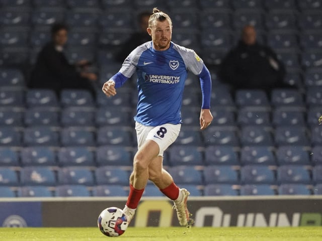 Ran the midfield and provided yet another reminder he still has a role to play at Fratton Park. Man of the match.