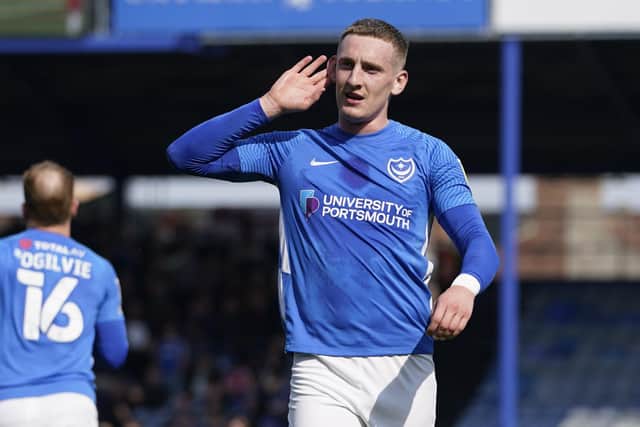Pompey forward Ronan Curtis has a year remaining on his Pompey contract