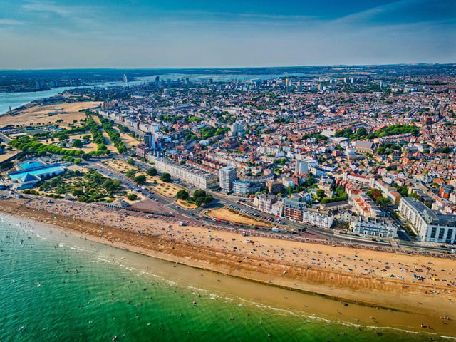 Portsmouth from the sky. Picture: David Cherriman