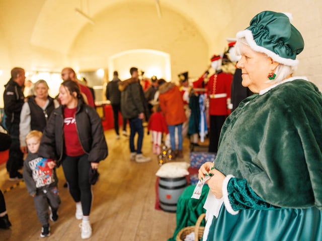 Fort Brockhurst Festive Fair brought Christmas cheer to Gosport on Saturday, November 16.
