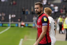 Pompey skipper Clark Robertson has been out of action since mid-September following an operation. Picture: Jason Brown/ProSportsImages