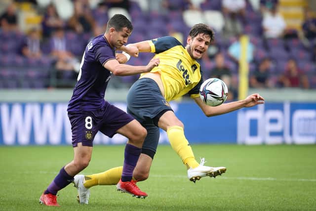 Pompey are looking to tap into the Belgian market where Anderlecht and Royal Union Saint-Gilloise play  (Photo by VIRGINIE LEFOUR/BELGA MAG/AFP via Getty Images)