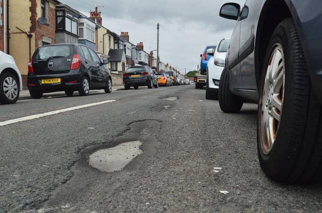 Idsworth Road (Baffins). AI said: "Often highlighted as one of the worst in the city, residents report numerous potholes, some up to 30cm deep, posing risks to vehicles and cyclists."