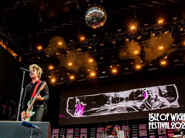 Green Day on the main stage by Chloe Hashemi