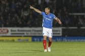 Lee Brown admits Pompey's form isn't good enough following defeat to Burton. (Photo by Daniel Chesterton/phcimages.com)