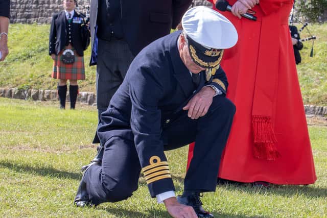 Portsmouth commemorated the 20th anniversary of the 11 September 2001 terrorist attacks with a memorial service at the city's hope garden in Southsea.