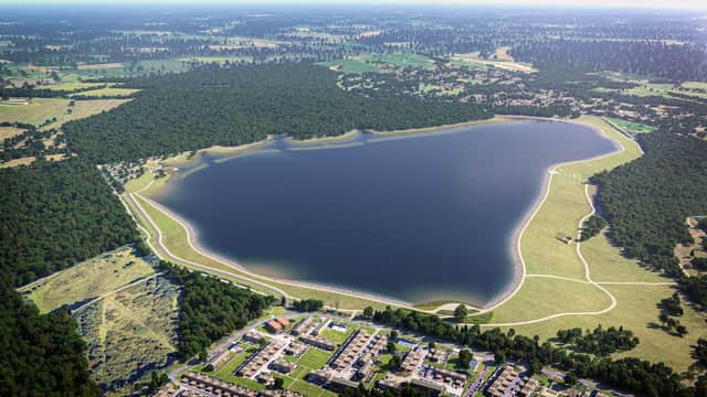 What Havant Thicket Reservoir could look like