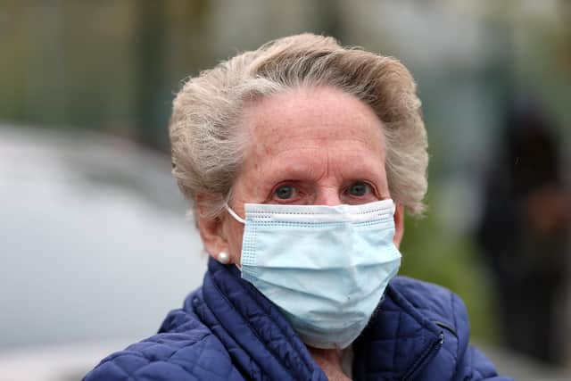 Resident Sylvia Richardson, 82, thought her own home was on fire due to the volume of smoke in her property.
Picture: Chris Moorhouse (jpns 280421-18)