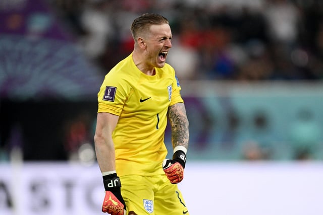 The Everton keeper had very little to do and could do nothing with both Mehdi Taremi goals for Iran.
Picture: Matthias Hangst/Getty Images)