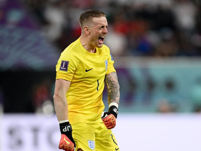 The Everton keeper had very little to do and could do nothing with both Mehdi Taremi goals for Iran.

Picture:  Matthias Hangst/Getty Images)