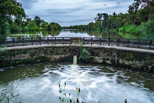 Southwick Park Lake pictured before the sewage leak. Photo: Liam Nash Photography
