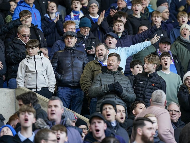 Enjoying Pompey's first trip to West Brom in more than 16 years.