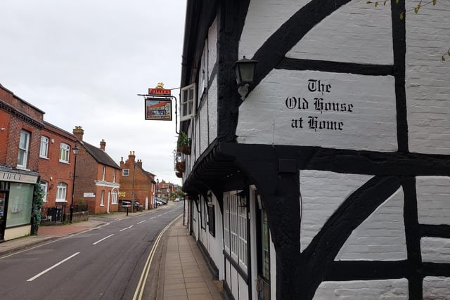 The Old House at Home on South Street, Havant, serves delicious traditional pub food. It has a 4.5 out of 5 rating from 398 TripAdvisor reviews.