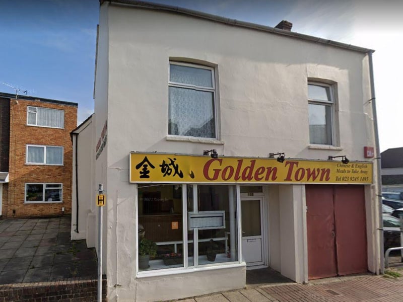 Golden Town, a Chinese takeaway in Havant, was rated five following inspection on May 3.