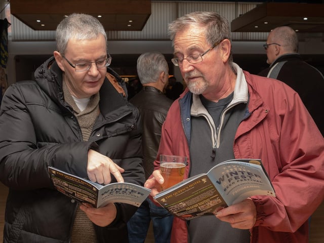 Jonathon Crowther and Andrew Gaisford. Picture: Keith Woodland (22022020-29)