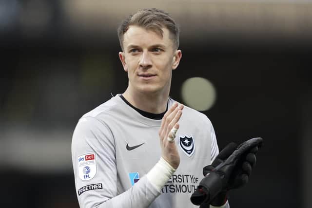 Pompey are keen on keeping Luton loanee Matt Macey permanently. Picture: Jason Brown/ProSportsImages