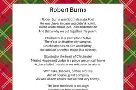 BURNS NIGHT CELEBRATIONS AT MARRIOTT HOUSE AND LODGE