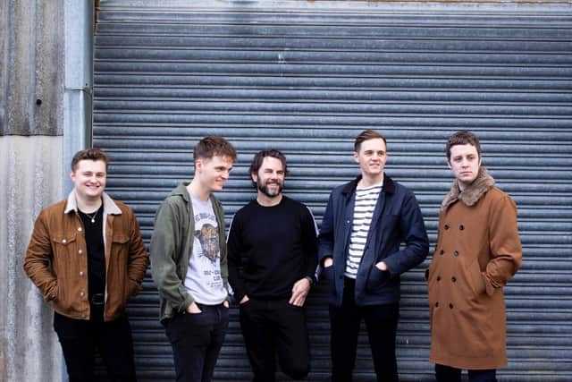 Portsmouth band Rotaries have been raising money for the NHS through their Sounds4Pounds initiative with their new track Smart Ones. Pictured l-r: Jordan Davies, Nathan Sibley, Justin Brown, Jamie Sibley, Liam Hickey