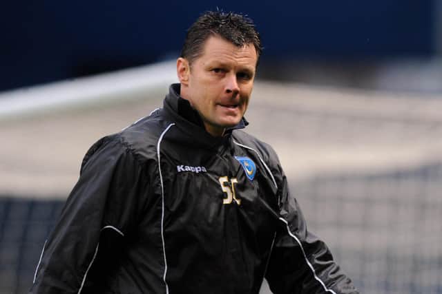 Former Pompey manager Steve Cotterill. Picture: Allan Hutchings