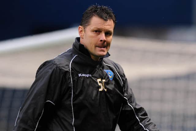 Former Pompey manager Steve Cotterill.  Picture: Allan Hutchings