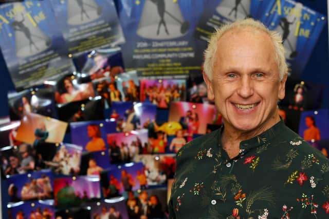 President of Hayling Musical Society Wayne Sleep
Picture: Sarah Standing (200220-5917)