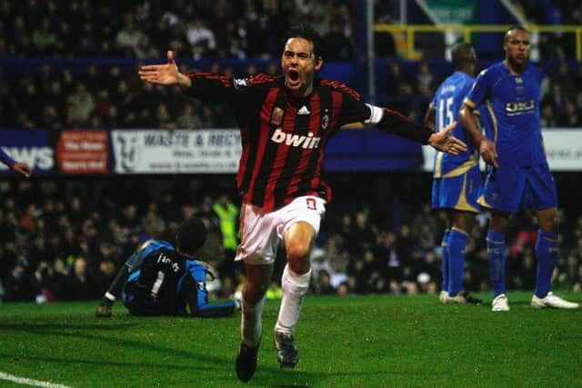 Filippo Inzaghi makes a shock admission over his 'unforgettable' evening at Fratton Park in 2008.