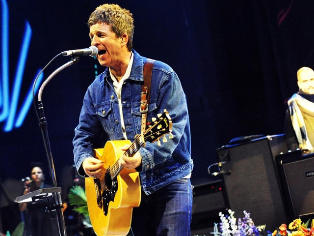 Noel Gallagher's High Flying Birds at Portsmouth Guildhall on March 20, 2024. Picture by Paul Windsor