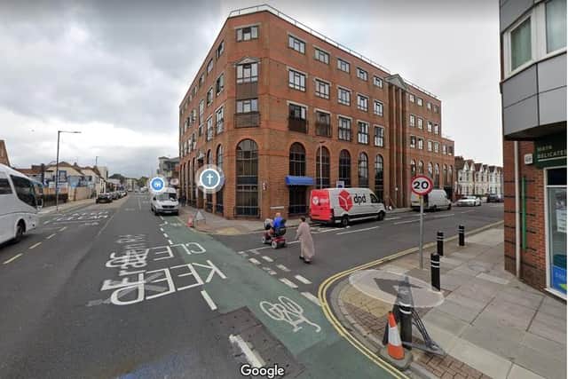 The junction of Penhale Road and Fratton Road where the crash took place. Photo: Google