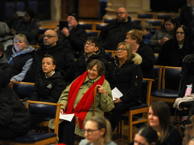 The News Carol Service was held at St Mary's Church in Fratton.  Picture: Sarah Standing (061224-181)