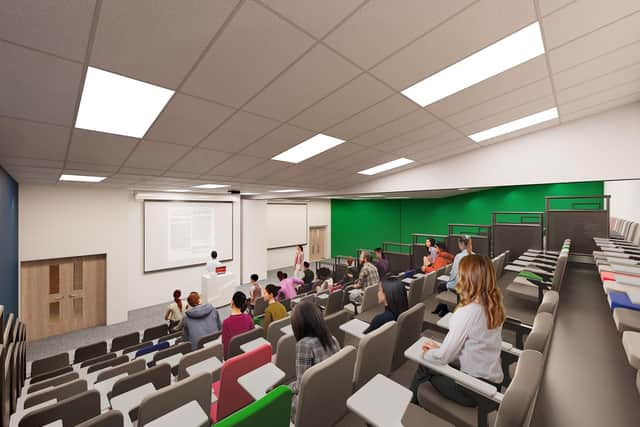How the new lecture theatre might look.